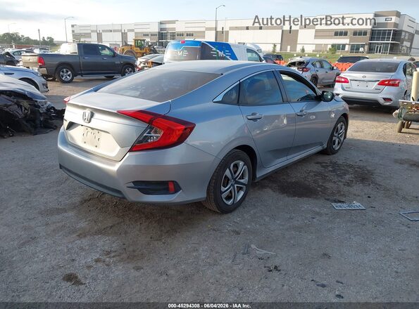 2HGFC2F59JH583098 2018 HONDA CIVIC Silver Tył prawy