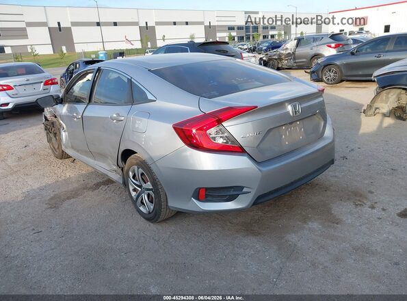 2HGFC2F59JH583098 2018 HONDA CIVIC Silver Tył lewy