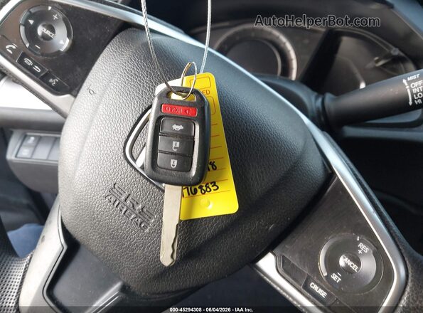 2HGFC2F59JH583098 2018 HONDA CIVIC Silver Widok deski rozdzielczej