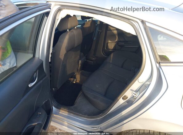 2HGFC2F59JH583098 2018 HONDA CIVIC Silver Widok naklejki z numerem VIN