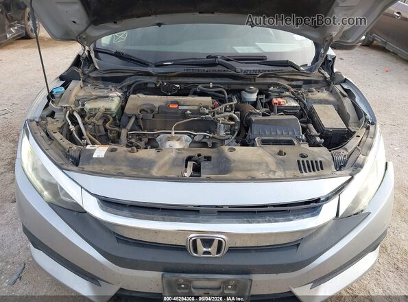 2HGFC2F59JH583098 2018 HONDA CIVIC Silver Widok z tyłu