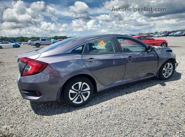 2HGFC2F59JH584381 2018 HONDA CIVIC Gray 