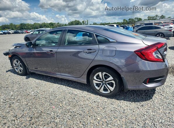 2HGFC2F59JH584381 2018 HONDA CIVIC Gray 
