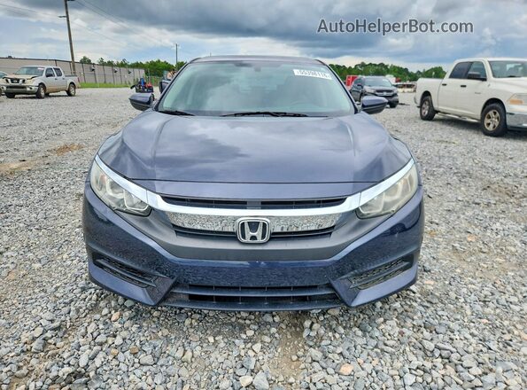 2HGFC2F59JH599639 2018 HONDA CIVIC Синий Вид спереди