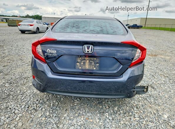 2HGFC2F59JH599639 2018 HONDA CIVIC Синий Вид сзади