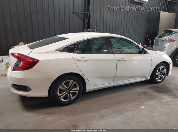 2HGFC2F59JH603253 2018 HONDA CIVIC Белый Вид задней части салона