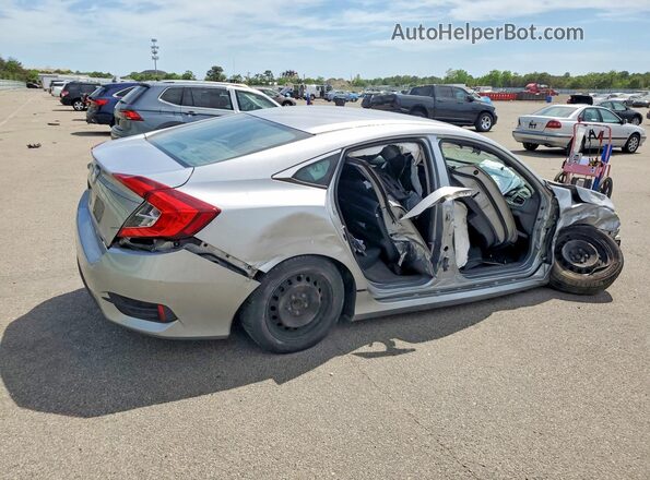 2HGFC2F59JH608923 2018 HONDA CIVIC Silver Tył prawy