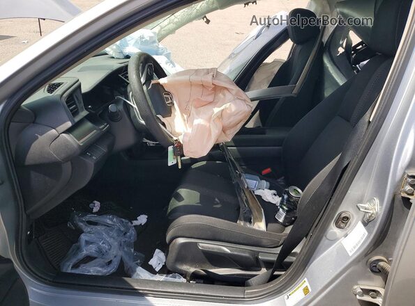 2HGFC2F59JH608923 2018 HONDA CIVIC Silver Widok wnętrza z przodu
