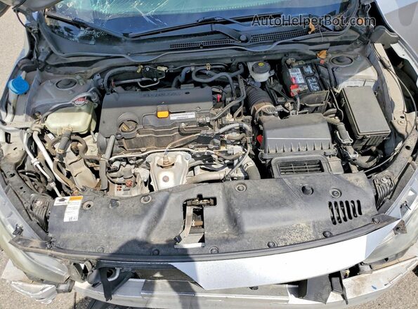 2HGFC2F59JH608923 2018 HONDA CIVIC Silver Widok wnętrza z tyłu