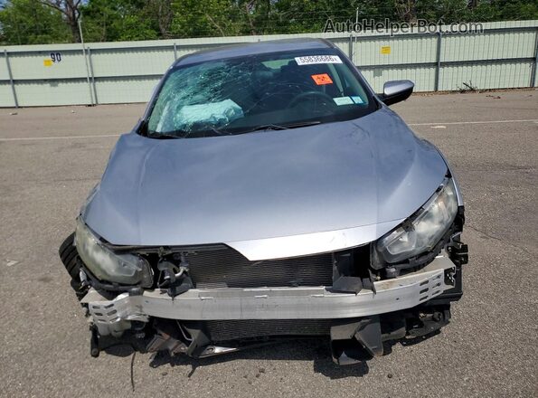 2HGFC2F59JH608923 2018 HONDA CIVIC Silver Widok z przodu