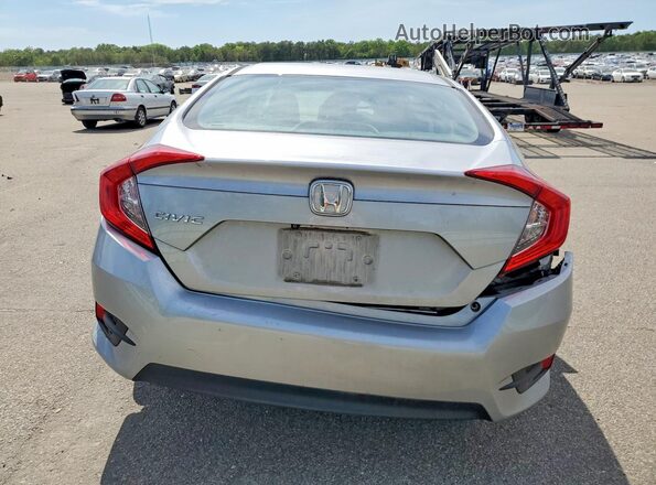 2HGFC2F59JH608923 2018 HONDA CIVIC Silver Widok z tyłu