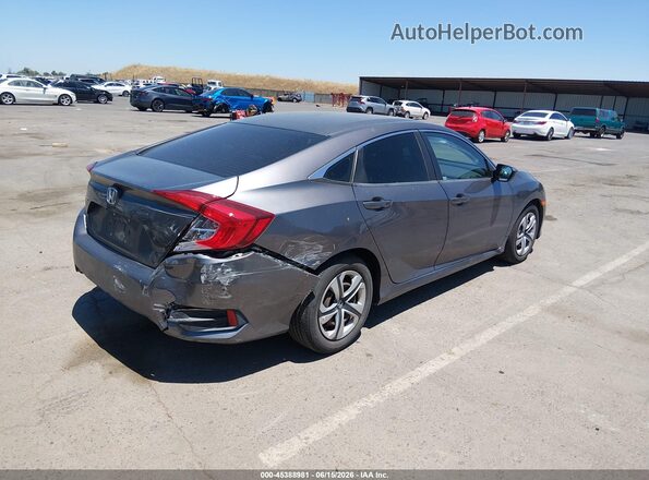 2HGFC2F5XGH507267 2016 HONDA CIVIC Gray Rear right
