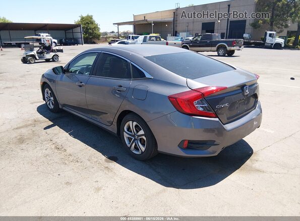 2HGFC2F5XGH507267 2016 HONDA CIVIC Gray Rear left