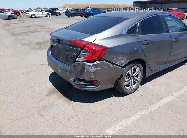 2HGFC2F5XGH507267 2016 HONDA CIVIC Gray Front view