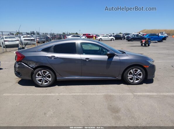 2HGFC2F5XGH507267 2016 HONDA CIVIC Gray 360 interior view