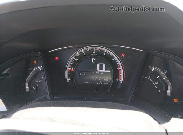 2HGFC2F5XGH507267 2016 HONDA CIVIC Gray Rear seats view