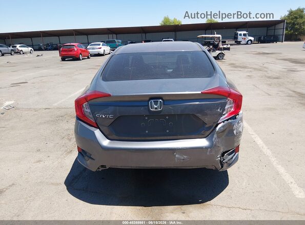 2HGFC2F5XGH507267 2016 HONDA CIVIC Gray 