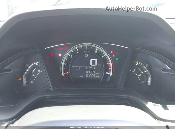 2HGFC2F5XGH514168 2016 HONDA CIVIC Red Հետևի նստատեղերի տեսք