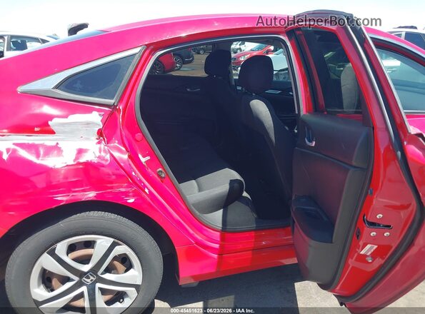 2HGFC2F5XGH514168 2016 HONDA CIVIC Red VIN կոդի պիտակի տեսք