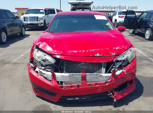 2HGFC2F5XGH514168 2016 HONDA CIVIC Red Դիմացի տեսք
