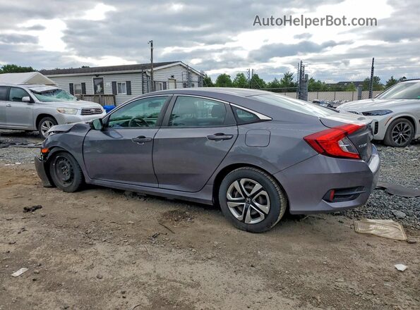 2HGFC2F5XGH522576 2016 HONDA CIVIC Серый Задняя левая четверть