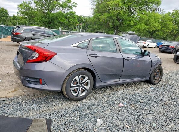 2HGFC2F5XGH522576 2016 HONDA CIVIC Серый Задняя правая четверть