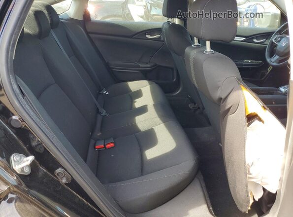 2HGFC2F5XGH539149 2016 HONDA CIVIC Black Вид задніх сидінь