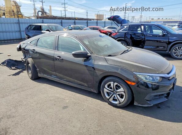 2HGFC2F5XGH539149 2016 HONDA CIVIC Black Передня права чверть