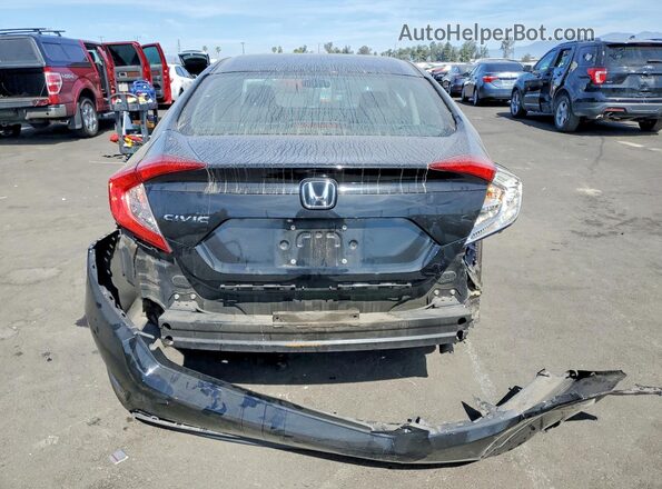 2HGFC2F5XGH539149 2016 HONDA CIVIC Black Вид ззаду