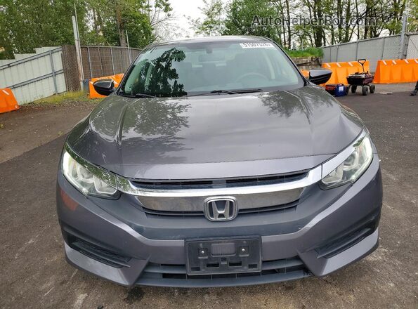 2HGFC2F5XGH555108 2016 HONDA CIVIC Gray Front view