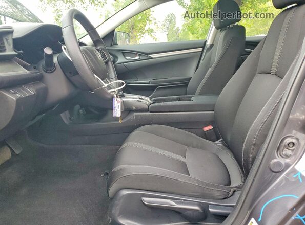 2HGFC2F5XGH555108 2016 HONDA CIVIC Gray Front interior view