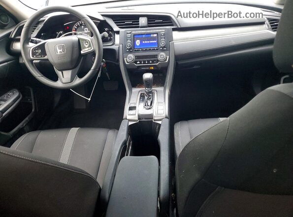 2HGFC2F5XGH555108 2016 HONDA CIVIC Gray Dashboard view