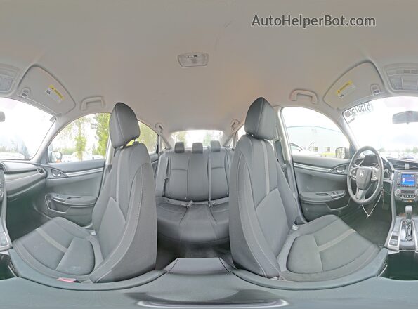 2HGFC2F5XGH555108 2016 HONDA CIVIC Gray VIN sticker view