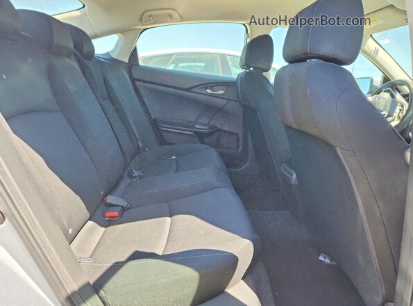 2HGFC2F5XHH502149 2017 HONDA CIVIC Silver Rear seats view