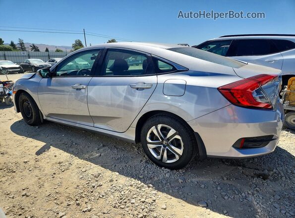 2HGFC2F5XHH502149 2017 HONDA CIVIC Silver Rear left