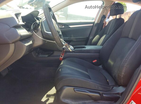 2HGFC2F5XHH507237 2017 HONDA CIVIC Red Front interior view