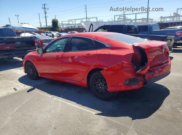 2HGFC2F5XHH507237 2017 HONDA CIVIC Red Rear left
