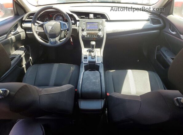 2HGFC2F5XHH507237 2017 HONDA CIVIC Red Dashboard view