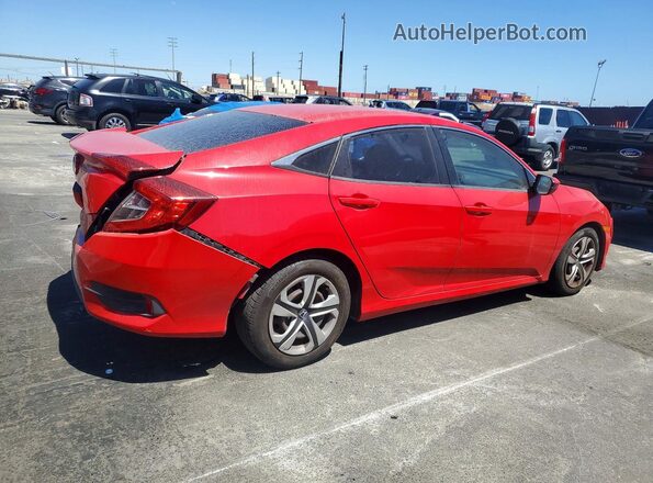 2HGFC2F5XHH507237 2017 HONDA CIVIC Red Rear right
