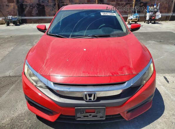 2HGFC2F5XHH507237 2017 HONDA CIVIC Red Front view