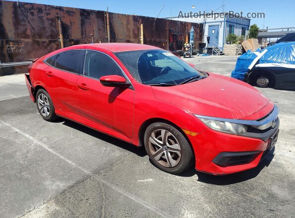 2HGFC2F5XHH507237 2017 HONDA CIVIC Red Front right