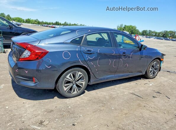2HGFC2F5XHH525169 2017 HONDA CIVIC Серый Задняя правая четверть