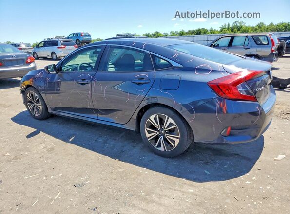 2HGFC2F5XHH525169 2017 HONDA CIVIC Серый Задняя левая четверть