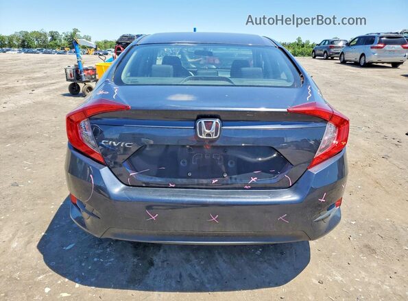 2HGFC2F5XHH525169 2017 HONDA CIVIC Серый Вид сзади