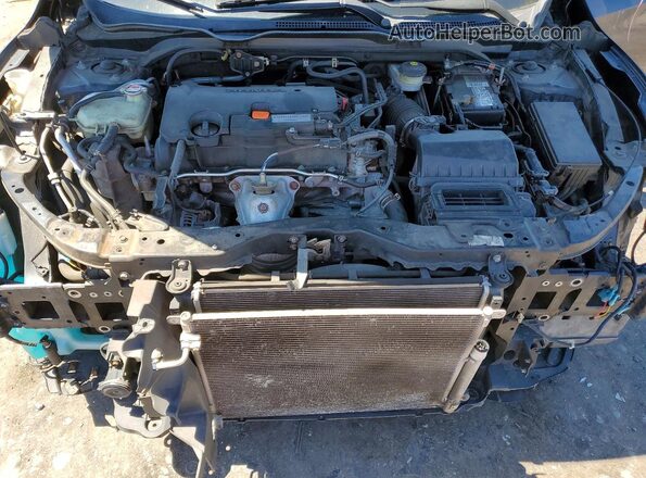 2HGFC2F5XHH525169 2017 HONDA CIVIC Серый Вид задней части салона