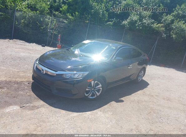 2HGFC2F5XHH538925 2017 HONDA CIVIC Black Առջևի ձախ երեք քառորդ տեսարան