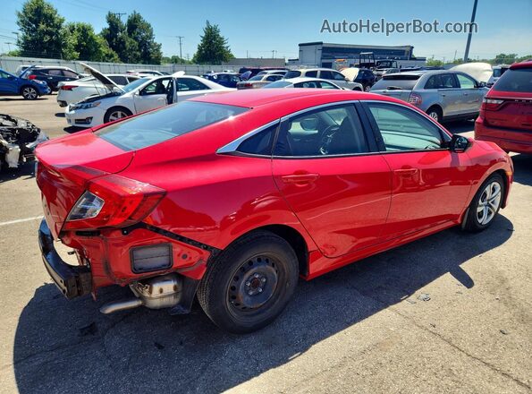 2HGFC2F5XJH503596 2018 HONDA CIVIC Red 