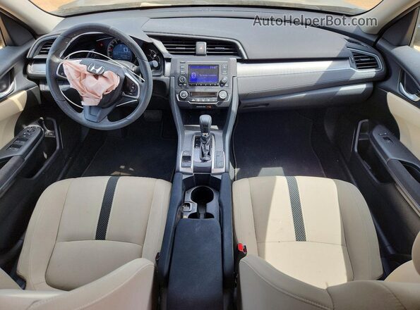 2HGFC2F5XJH537022 2018 HONDA CIVIC Black Vista del salpicadero