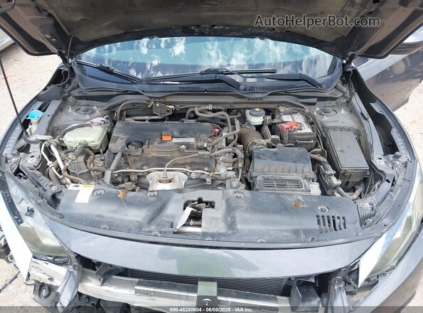2HGFC2F5XJH555052 2018 HONDA CIVIC Gray Вид ззаду