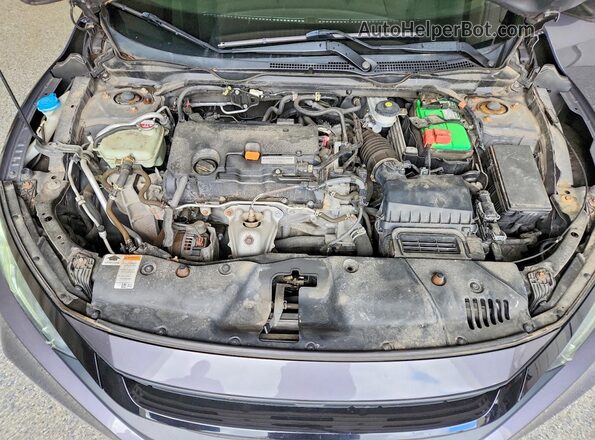 2HGFC2F60KH513127 2019 HONDA CIVIC Gray 